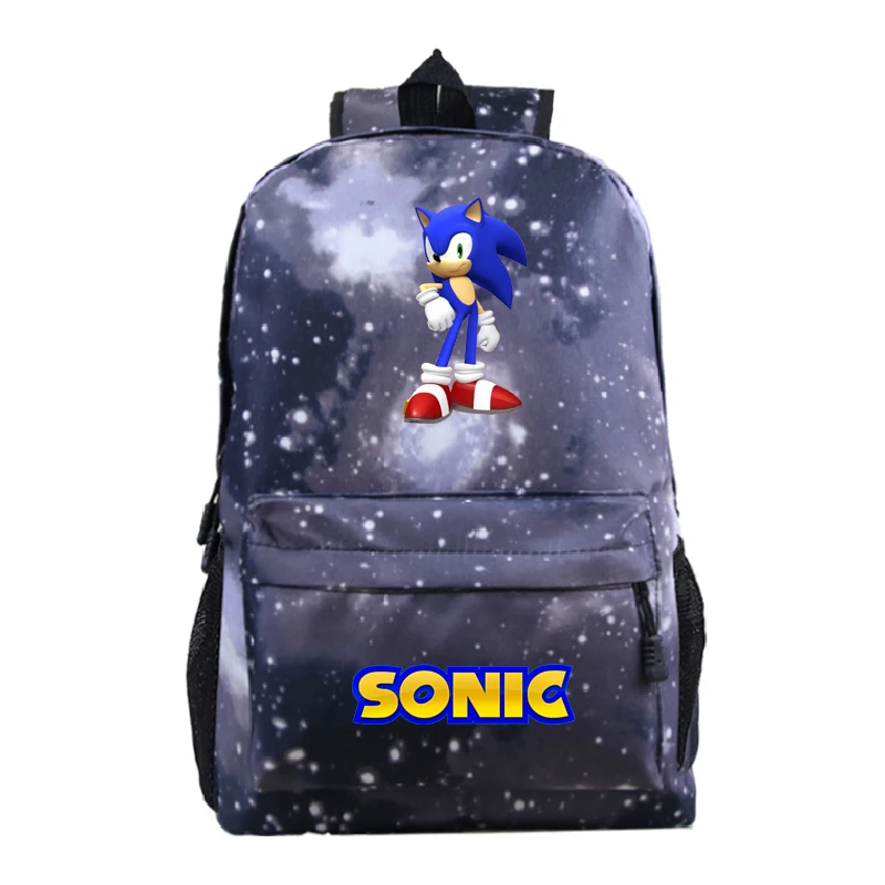 29 Sonic рюкзак, школьные сумки, модный шаблон, для студентов, для мальчиков и девочек, рюкзак для мужчин и женщин, рюкзак для ноутбука - Цвет: 29