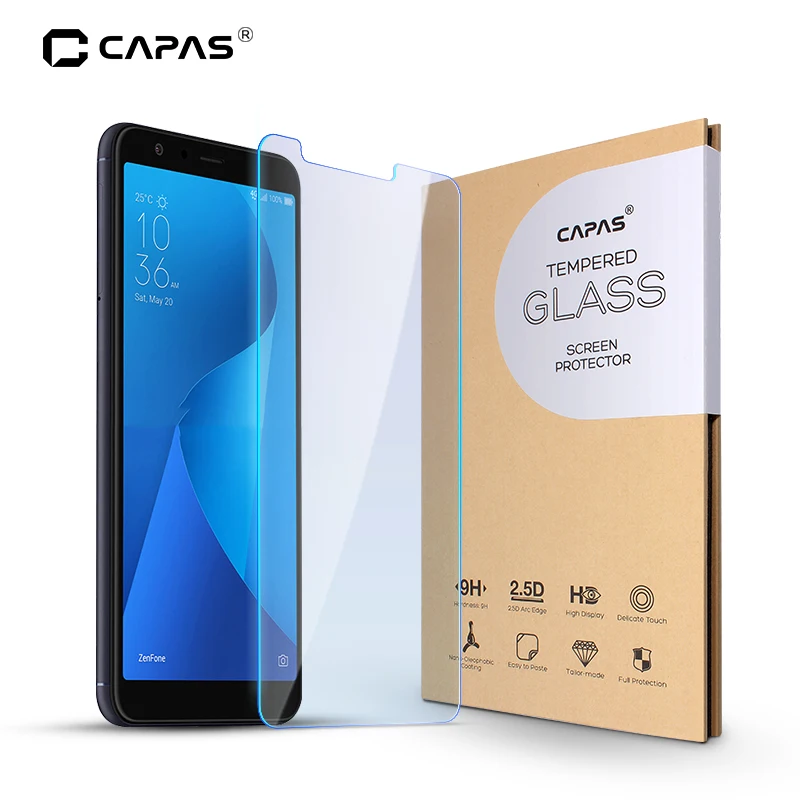 Закаленное защитное стекло для Asus Zenfone Max Plus (M1) ZB570TL Защитная пленка переднего ЖК