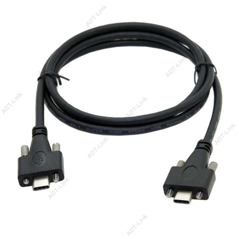 Кабель USB 3 1 Type-c для фото-и видеокамер с винтовым замком | Электроника