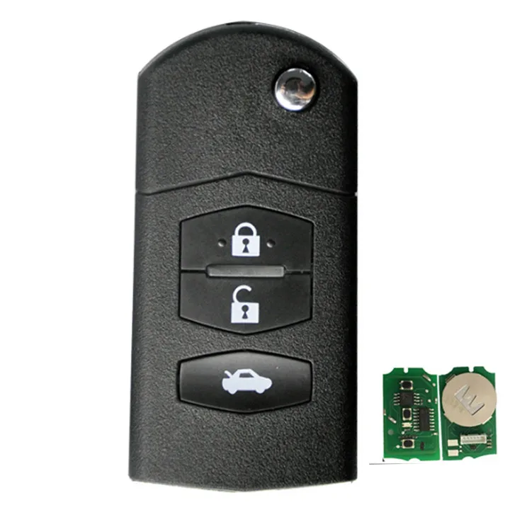 Универсальный дистанционный ключ Wilongda KD900 URG200 B14 KEYDIY B Series 3 кнопки для ключа Mazda