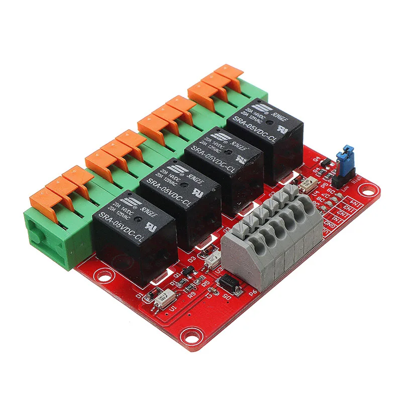 4/8 канал 20А релейный модуль управления для Arduino для UNO R3 для Raspberry Pi