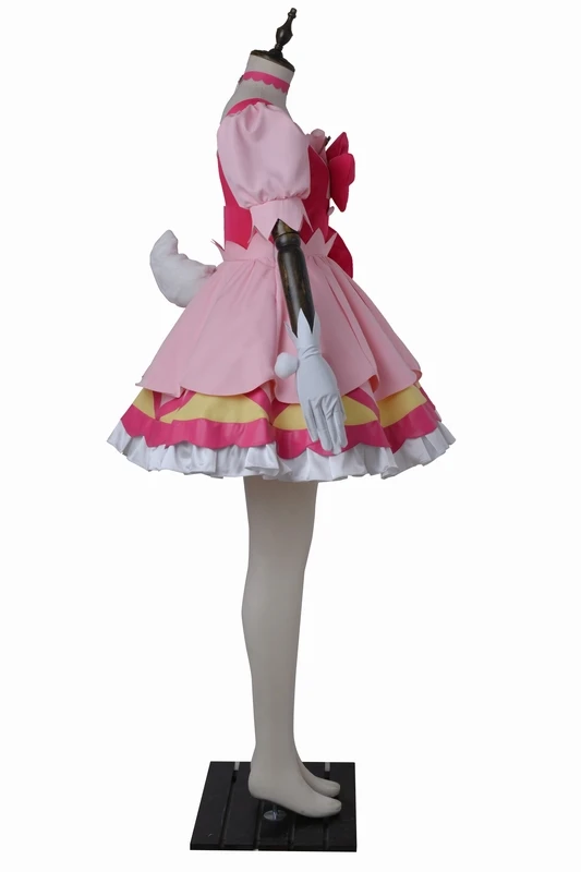 Костюм для косплея Usami Ichika KiraKira Precure A La Mode Cure Whip костюм Хэллоуина девочки розовое