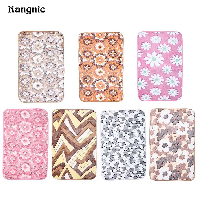 Rangnic коврик Ванная комната пены памяти ковер открытый офис кресло колодок 2 шт.