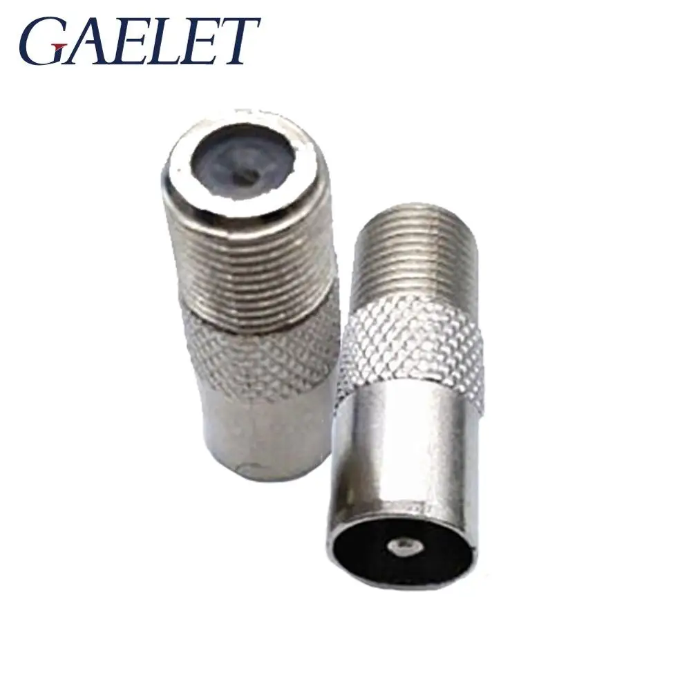 5 шт. F с внешней резьбой 9 мм ТВ спутниковая антенна RF коаксиальный адаптер