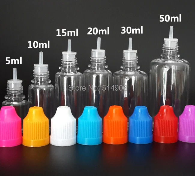 

Factory Price 15ml PET Plastic Dropper Bottle With Childproof Cap And Needle Tip,Clear storage Bottles, 2000pcs/lot