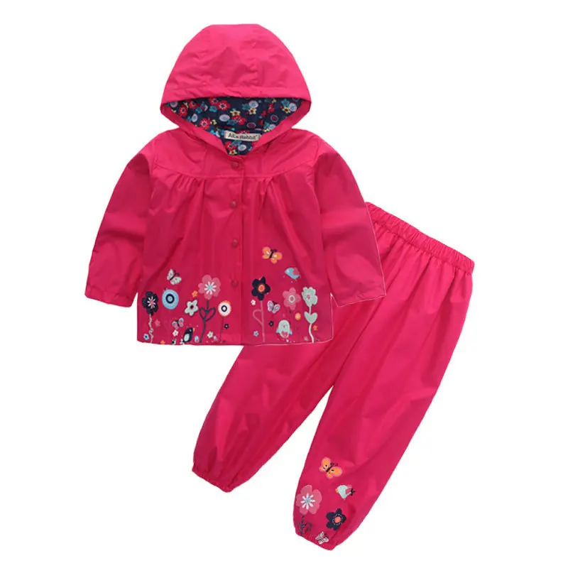 Новинка 2019 детский ветрозащитный и водонепроницаемый дождевик лыжная одежда