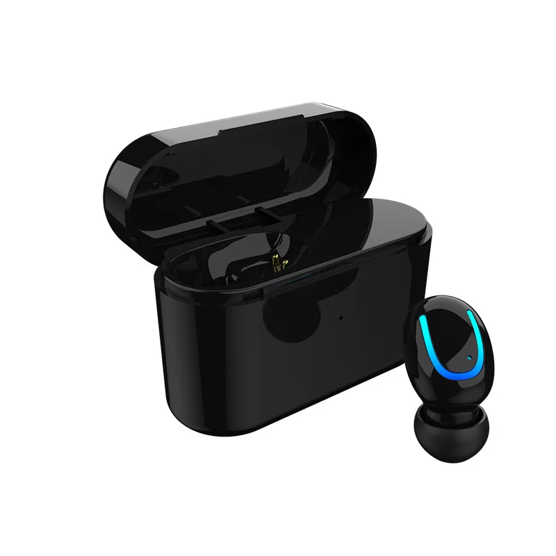 Bluetooth наушники невидимые с микрофоном движения наушник беспроводной зарядки