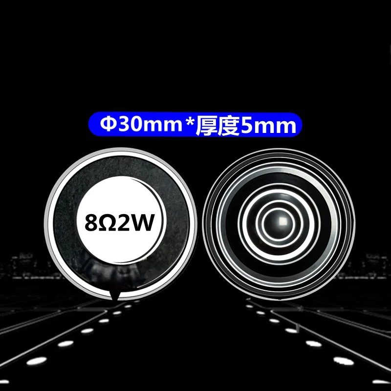 1 долларов США/шт 30 мм динамик водонепроницаемый Майларовый ультра тонкий 8 0.25mm0.5