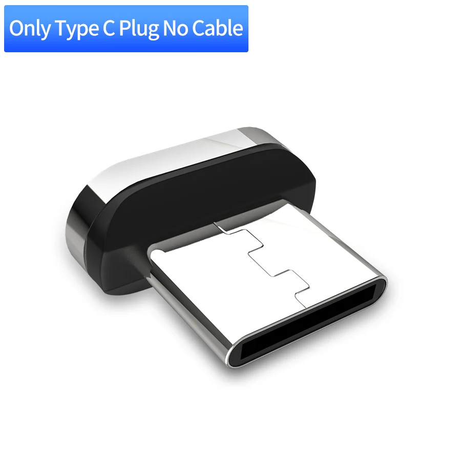 MANTIS Micro USB Магнитный кабель usb type C кабель для зарядки мобильных телефонов type-C USB-C кабель для iPhone huawei samsung Xiaomi 3A - Цвет: Only Type C Plug