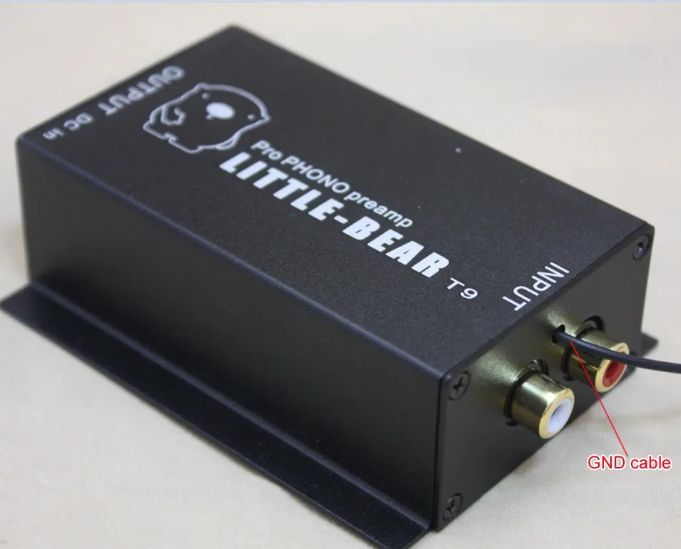 

High quality HiFi Stereo Metal case T9 Phono Turntable RIAA Preamp preamplifier amplifier