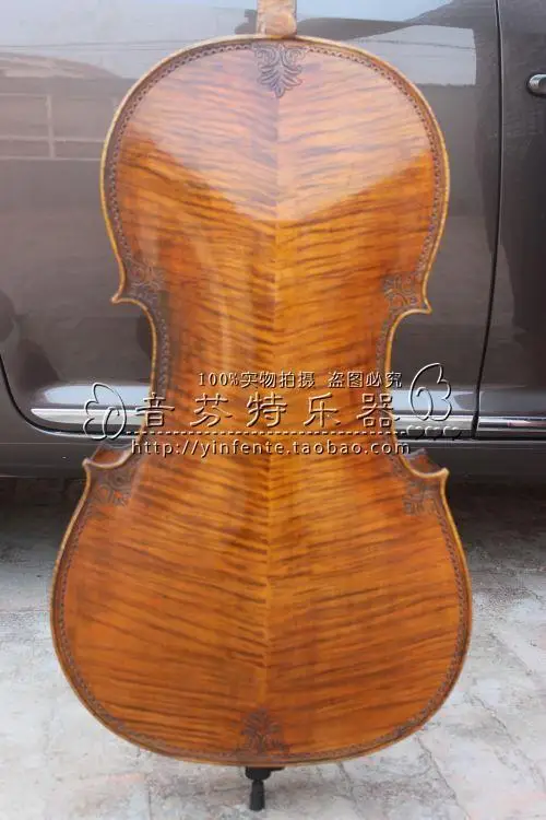 4/4 Новый Виолончель из твердой древесины высокого качества мощный звук человек