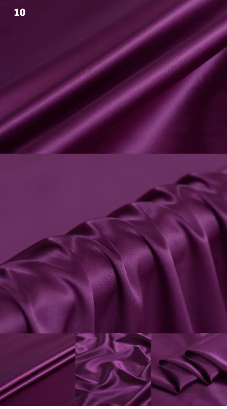 19M/M 24COLORS digital painting stretch satin silk fabric for dress tissu au metre telas por metros tecido tela shabby chic DIY