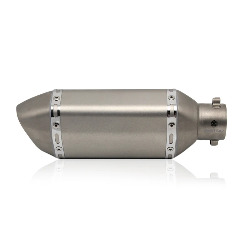 ZSDTRP 38-51 мм Универсальный мотоцикл Akrapovic выхлопная Модифицированная труба глушителя скольжения на маленький шестиугольный мотоцикл выхлопные трубы - Цвет: D