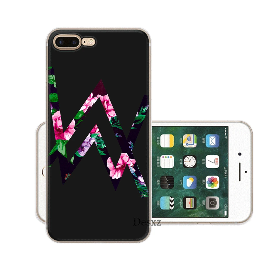 Desxz Alan Walker Faded Case for iPhone 7 8 6 6s Plus 11 Pro X XR XS Max 5 5S SE Cover Bag |