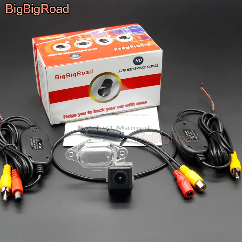 Series 3 Wireless BigBigRoad заднего вида паркинг CCD Камера для Nissan NV200 NV 200 Evalia 2009-/X-Trail X Trail T30 2001-2007 - Название цвета: Series 3 Wireless