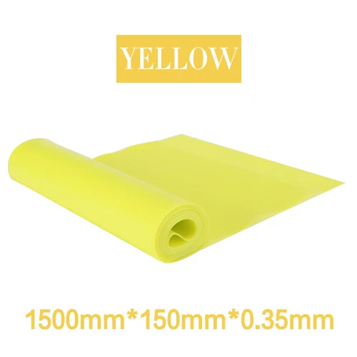 1.5M Yellow Эспандеры для йоги, пилатеса, фитнеса, резинки, спорта, эластичная лента для тренажерного зала, оборудование для фитнеса, эластичная лента для тренировок, упражнений, тренировок - Цвет: 1.5M Yellow