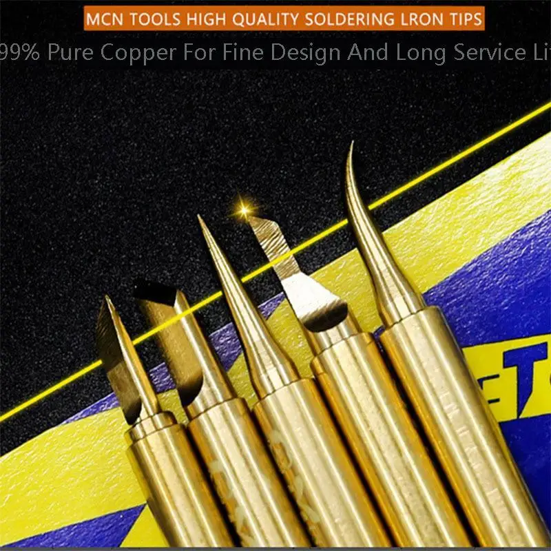 Сменный точный наконечник для паяльника из чистой меди 900m t i is k|iron tip|iron solderiron solder