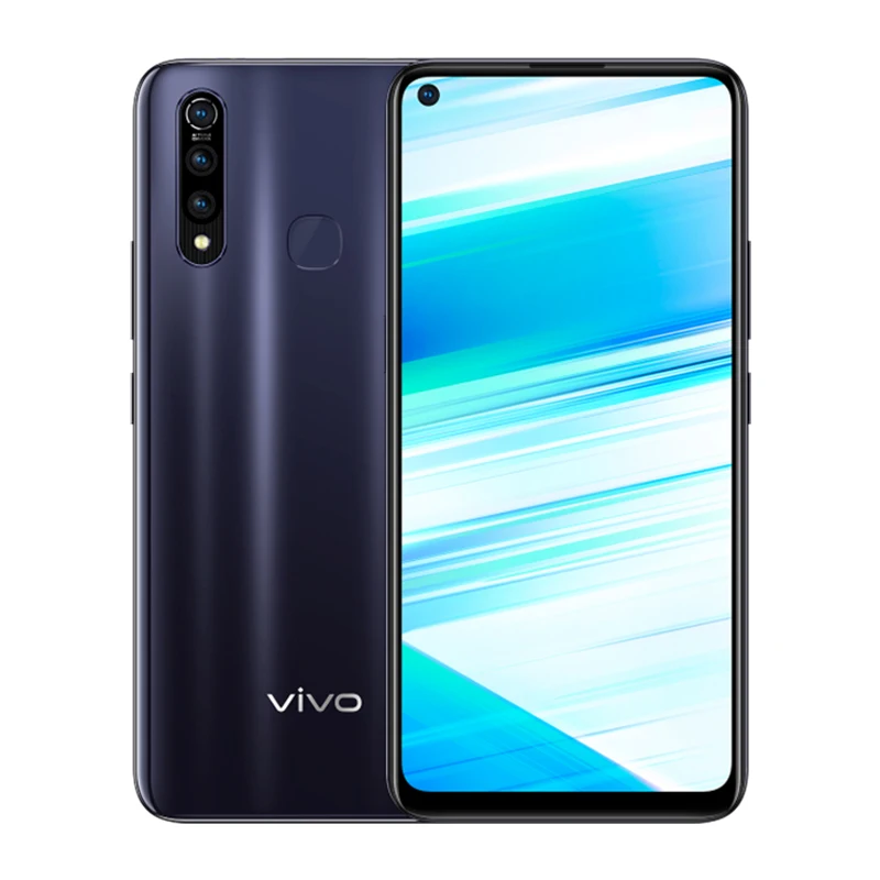 Мобильный телефон vivo Z5x, 6,53 дюймов, экран, 4 Гб ОЗУ, 64 Гб ПЗУ, Восьмиядерный процессор Snapdragon710, Android 9, 5000 мАч, смартфон с функцией распознавания лица