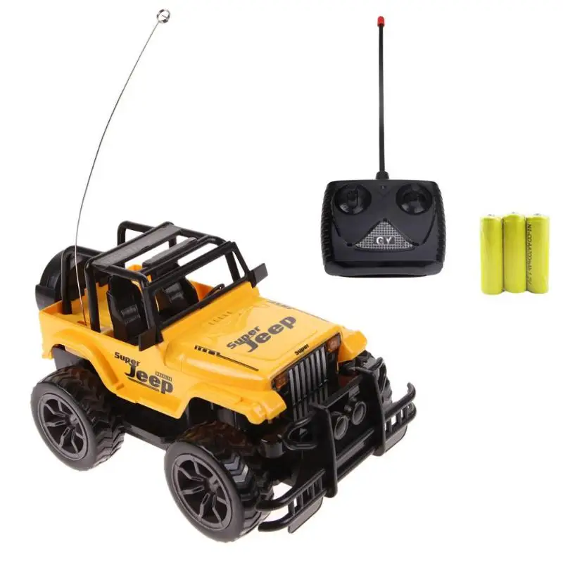 1:24 Дрифт скорость радио дистанционное управление RC Jeep внедорожный автомобиль+ фара