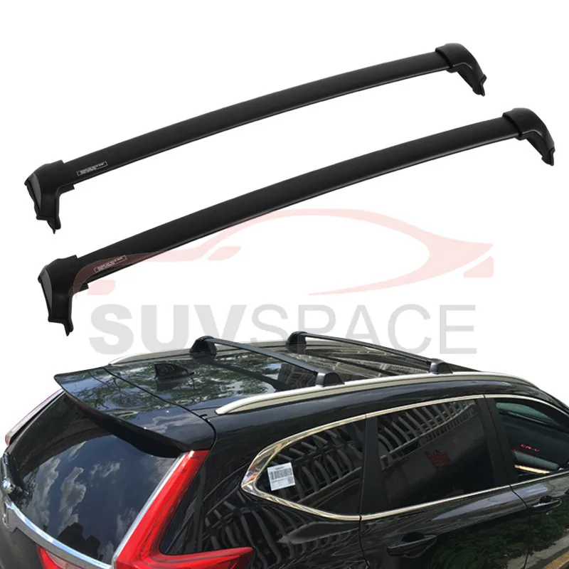 Высокое качество багажник на крышу подходит для 2017 Honda CRV Cross Bar OE Style Bars Black Mount Bolt