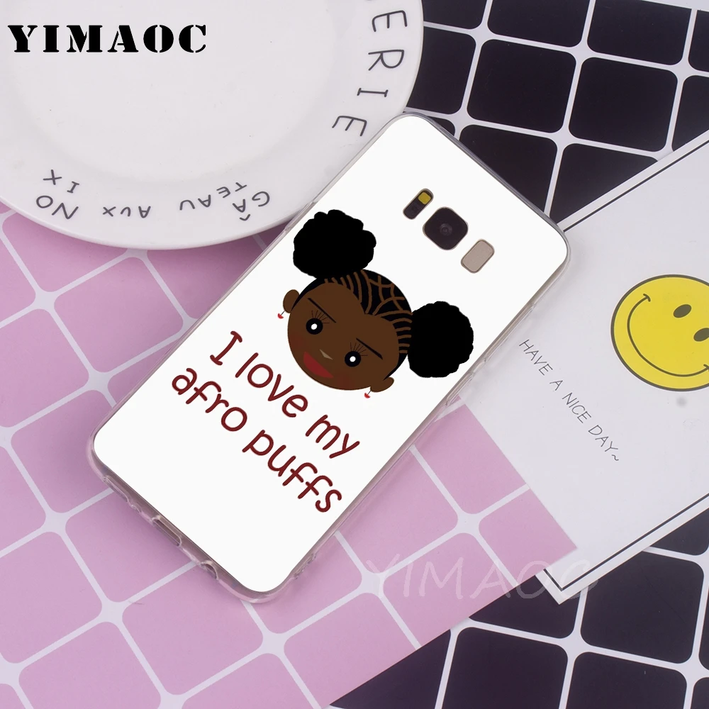 Мягкий патриотический чехол YIMAOC для принцессы на день рождения Galaxy j3 j5 j6 j7 A5 A6 A7 A8