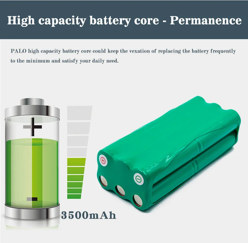 PALO 14,4 V 2000mAh экологически чистый пылесос робот Универсальный перезаряжаемый аккумулятор для V-M600/M606 V-bot T270/271