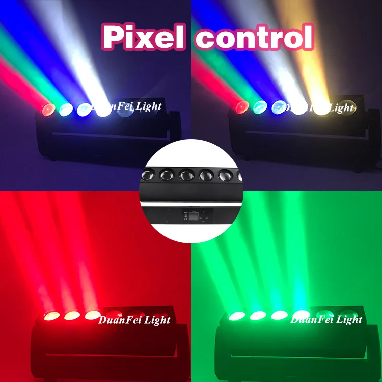 Новинка 2019 светодиодная движущаяся головка Dmx Pixel Dj Bar Beam rgbw 4в1 LED Moving Head wash zoom