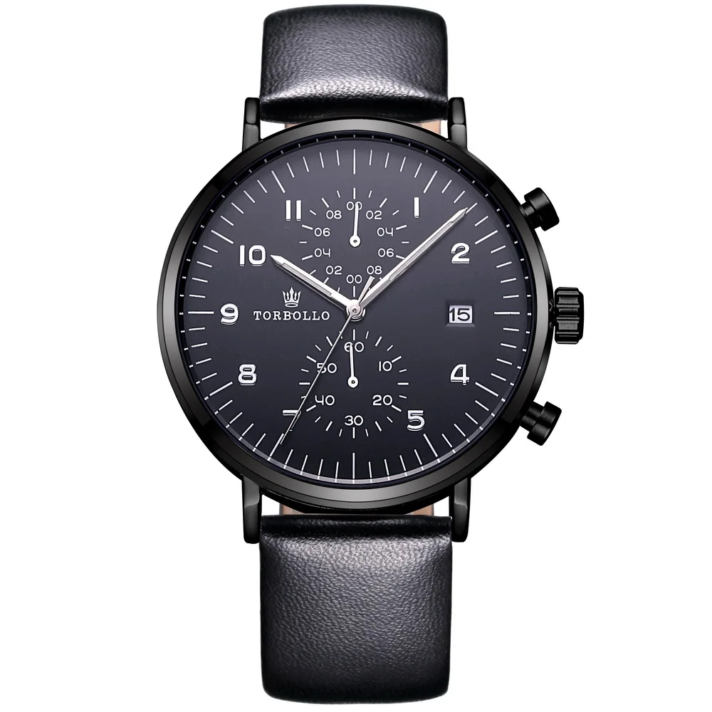 Новый роскошный кожаный плечевой ремень Для мужчин s наручные часы Белый