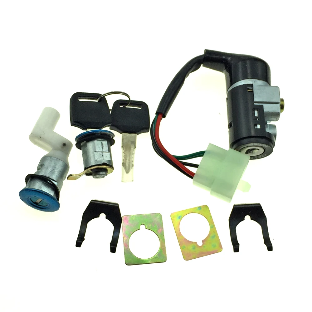 Для HONDA DIO ZX AF18 AF27 AF28 AF34 AF35 силовой дверной замок мотоцикл полный замок пусковой замок переключатель пусковой механизм Блокировка буфера