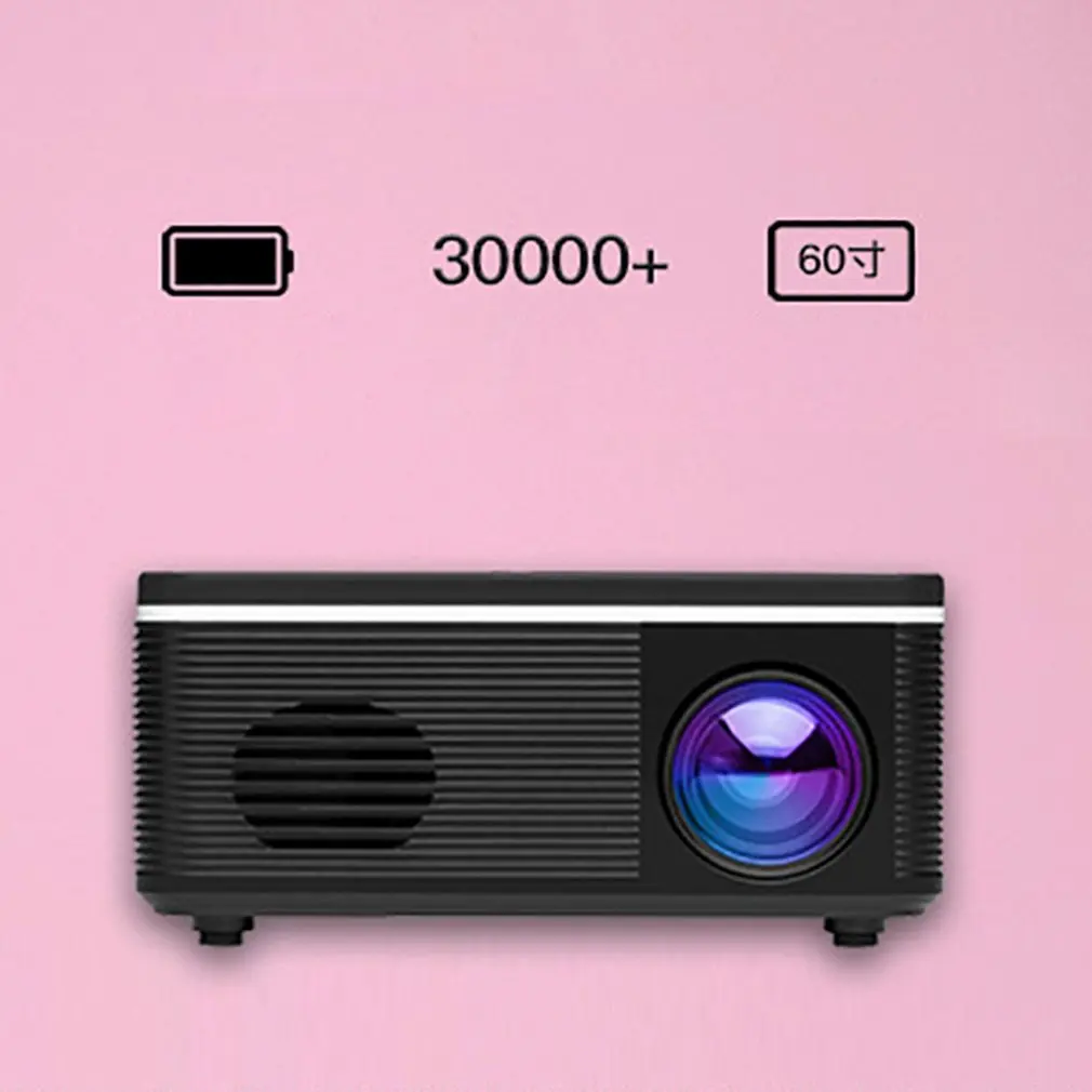 1080 P Full HD мини проектор видео проектор, 3D проектор. Поддержка 1080 PAV/VGA/USB/HDMI/TF 1000 люмен светодиодный проектор