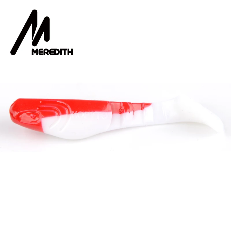 Силиконовые приманки для рыбалки MEREDITH, Релакс, копыто, 8,5 см, 6,8 г, 8 шт. в наборе, 3 снасти для хищников, мягкие пластиковые джиг-головки, приманки для ловли щуки