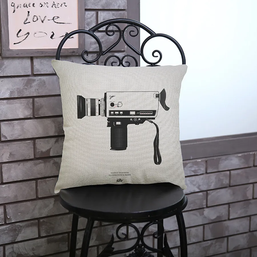 Винтажный реквизит для фильмов Подушка с принтом винтажный телефон