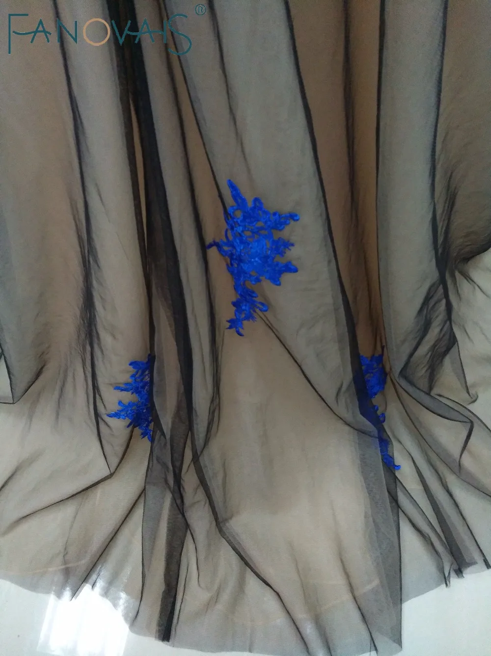 Мать Дочь Платья Холтер Кружева Платье Выпускного Вечера 2k17 Синий и черный