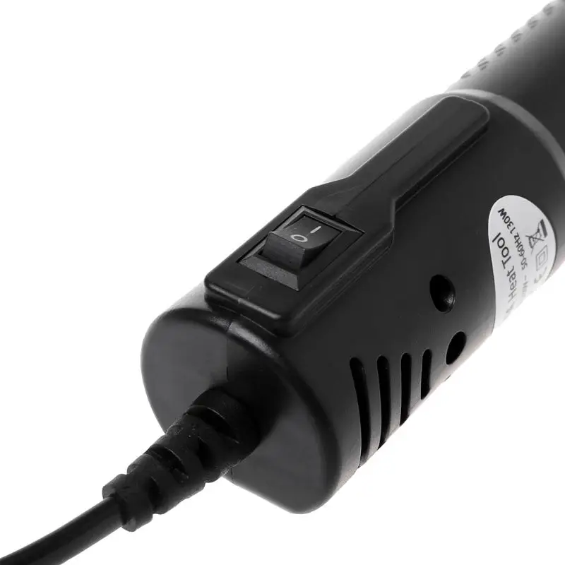 130W 220V Мини Тепловая пушка термоусадочная горячего воздуха Температура