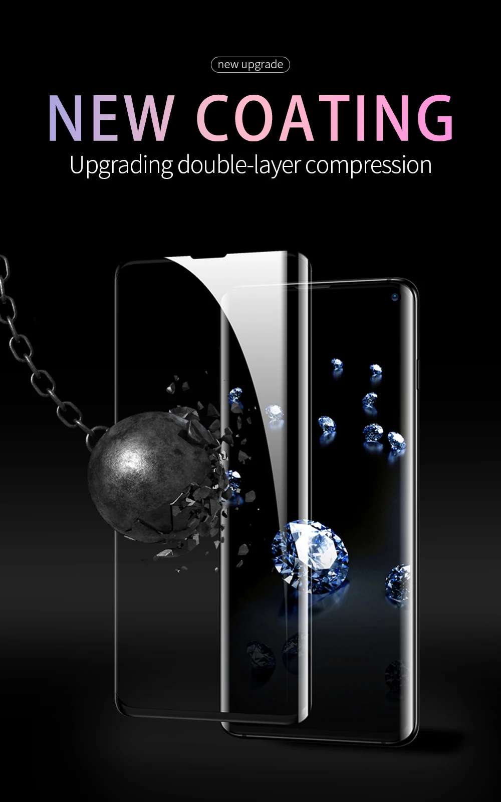 20D полностью изогнутое закаленное стекло для samsung Galaxy S9 S8 S10 Plus E Защита экрана для samsung Note 8 9 10 профессиональная защитная пленка