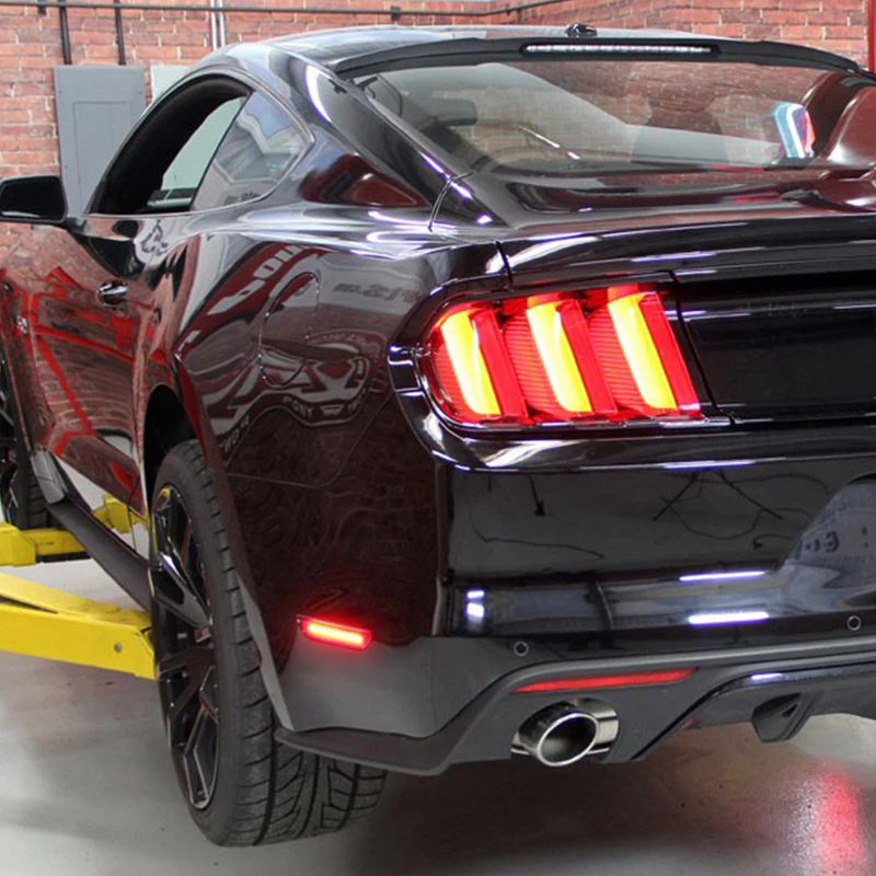 Светодиодные лампы для переднего бампера Mustang 2010 2014|Фара авто в сборе| |