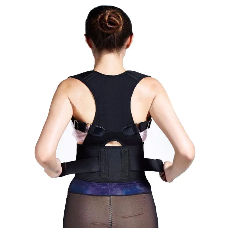 Женский Регулируемый корсет для спины Корректор осанки поддерживающий осанку