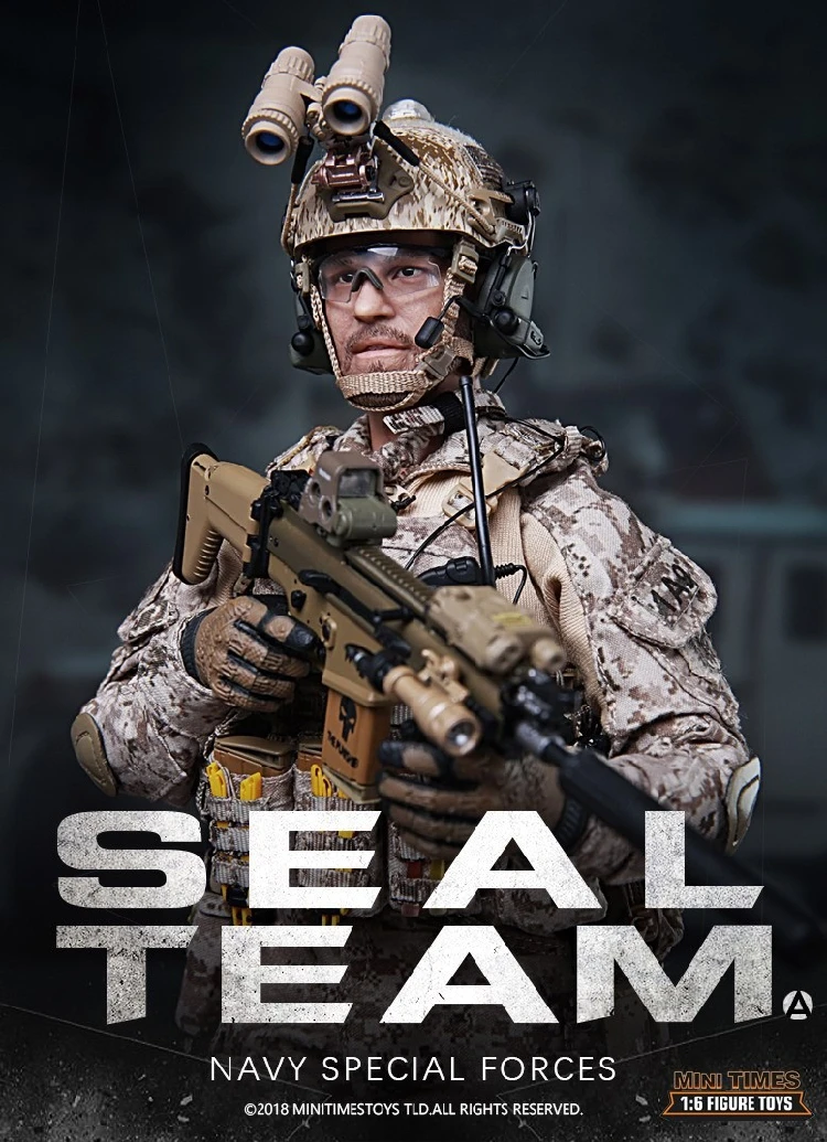 

Mini Times toys MT-M012 US Navy Special Forces Seal Team 1/6 Figure