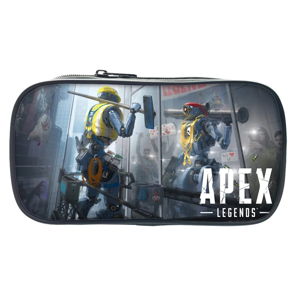 17 Новинка,, сумка-карандаш Apex Legends, Студенческая учебная коробка, Повседневная сумка для мальчиков и девочек, школьные подарки, сумки Apex Battle Royale - Цвет: 17