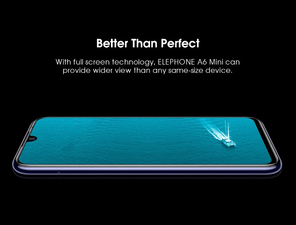 Elephone A6 Mini MT6761 четырехъядерный мобильный телефон HD+ экран 5,71 дюймов Android 9,0 смартфон 4 Гб ram 32 Гб rom 16 МП 4G мобильный телефон