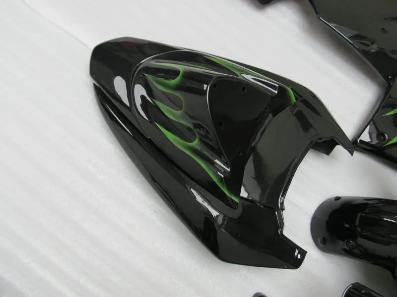 Пользовательские мотоцикл обтекатель комплект для KAWASAKI Ninja ZX10R 04 05 ZX 10R 2004 2005 ABS