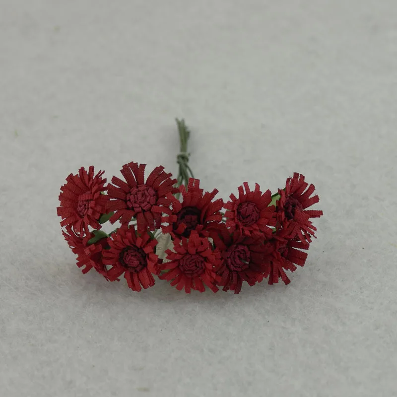 10 шт./уп. искусственный и засушенные цветы в европейском стиле ретро Дейзи