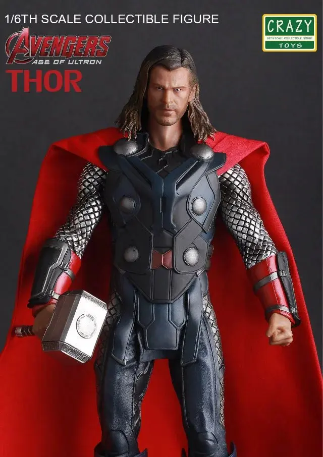Сумасшедшие игрушки Мстители Marvel ПВХ фигурка Коллекционная модель 30 см|age of