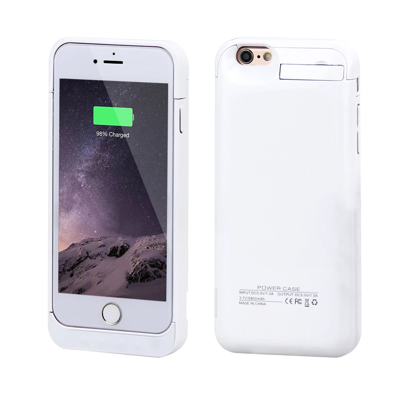 Gagaking 5800 мА/ч Батарея Чехлы для iPhone 6 6s Портативный резервного копирования