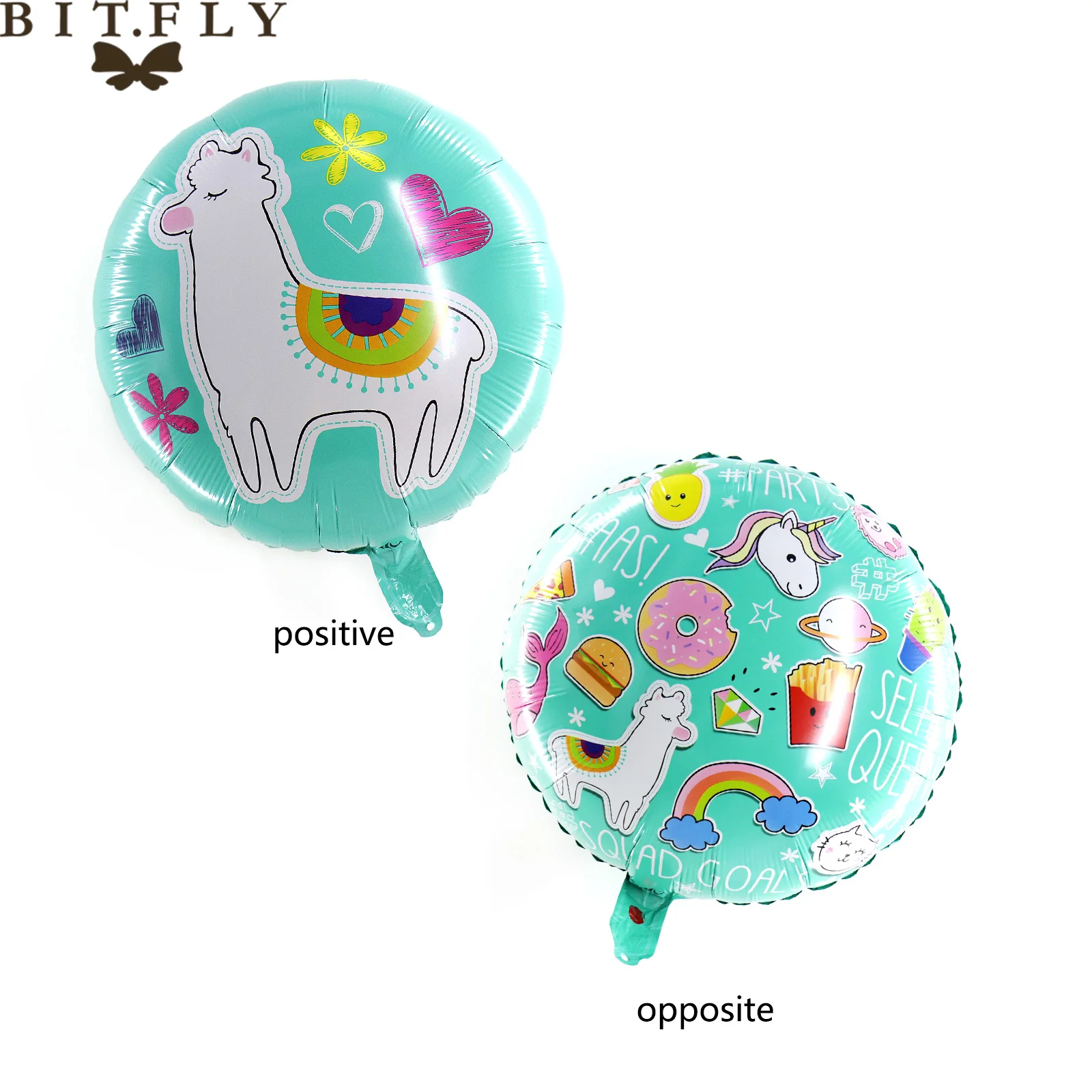 

18inch Round Alpaca Aluminum Balloon Llama Shape Air Balloon For Birthday Baby Shower Wedding Party Globos Kids Toy Decoration