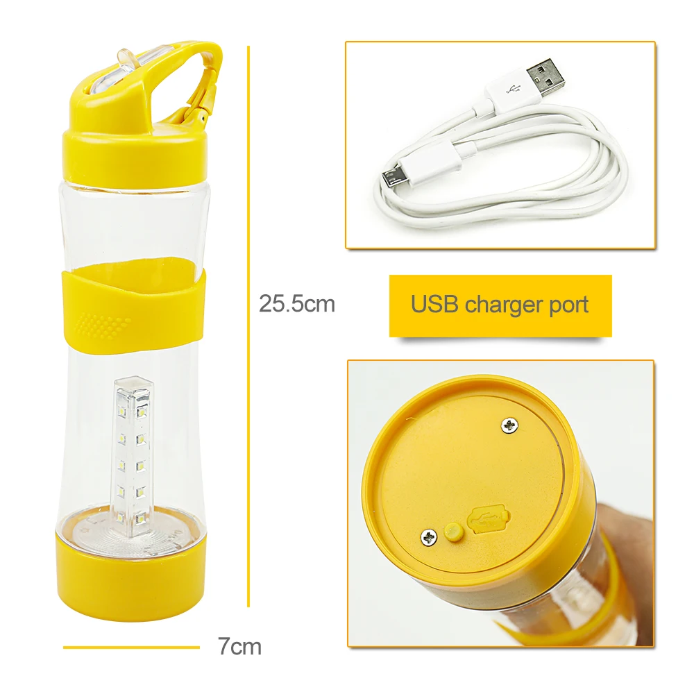 20 LED Кемпинг Sport bottle идеально подходит для кемпинга Велоспорт ночь путешествия