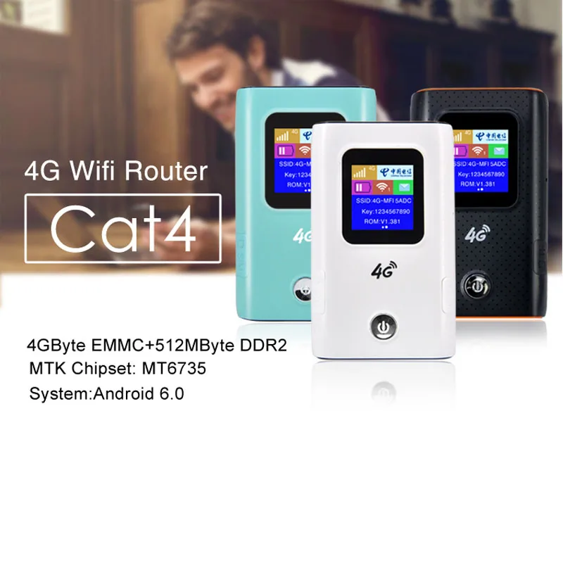 Портативный разблокированный 3g 4G LTE беспроводной терминал данных Wi-Fi маршрутизатор 5200 мАч банк питания карманный мобильный Wifi точка доступа с слотом для sim-карты