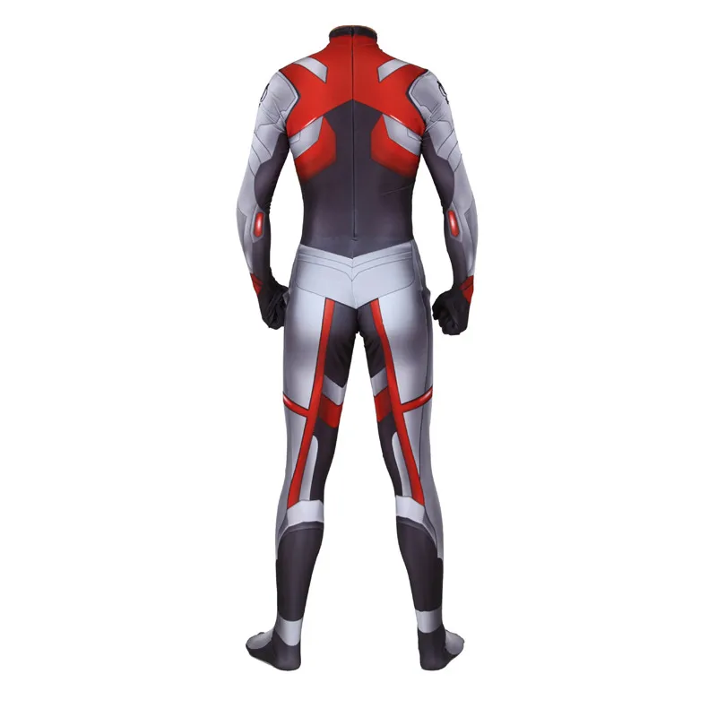 

Endgame Quantum Realm Captain America Bodysuit Suit Jumpsuit Zentai Super Hero Halloween Cosplay Costume for Men Kids