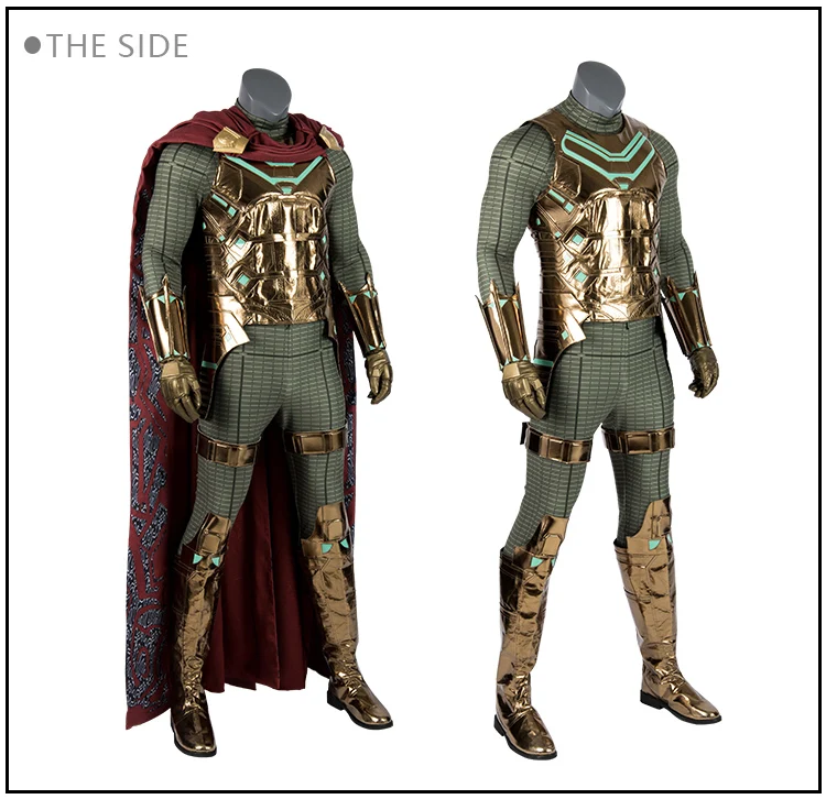 Far From Home SpiderMan Mysterio Halloween Costume for Kids Man Halloween Cosplay Men's Superhero Sets Suit Anime Cloak Sets