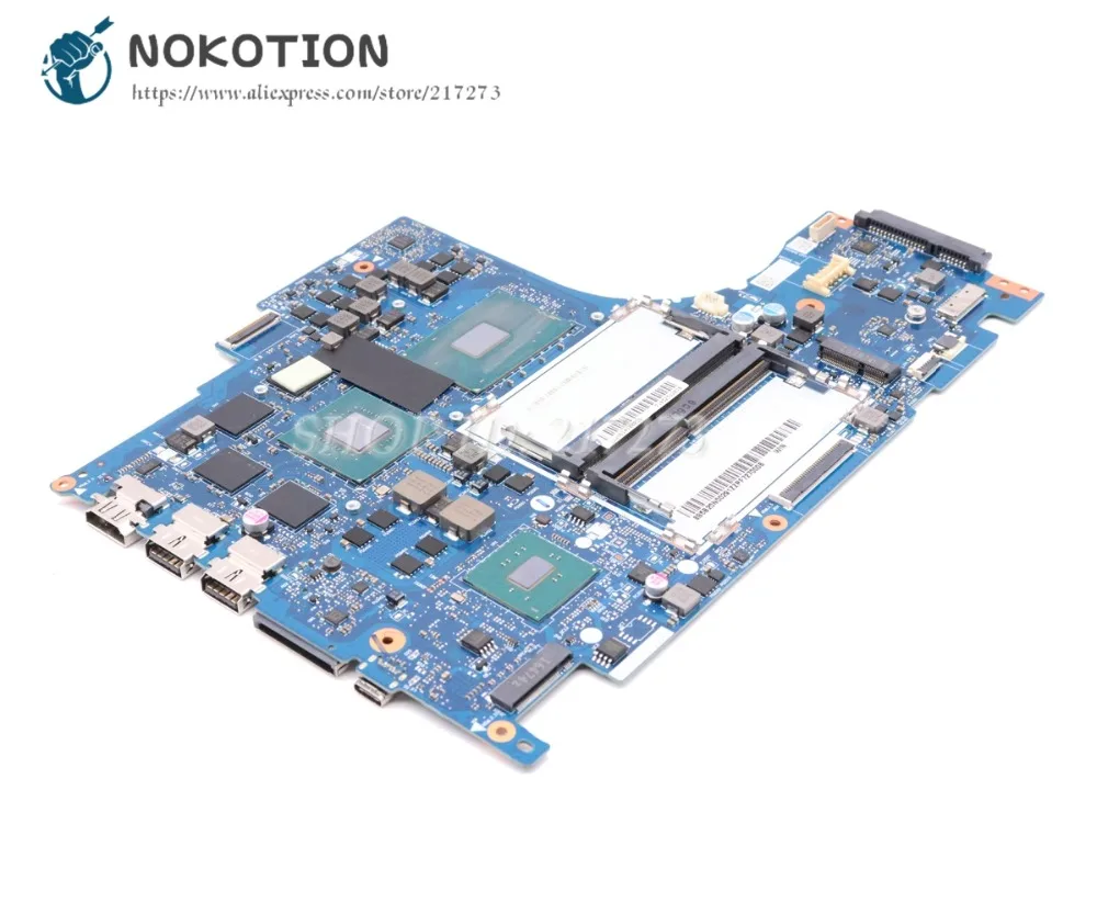 NOKOTION DY512 NM-B191 основная плата для lenovo Y520 Материнская плата ноутбука 15,6 дюймов I7-7700HQ Процессор DDR4 GTX 1050 GDDR5